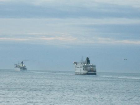 Ferrys direction l'Angleterre