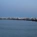 Vu du port de la jetée Ouest, le soir