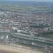 La plage de Calais vu du ciel