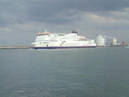 sorti d'un ferry